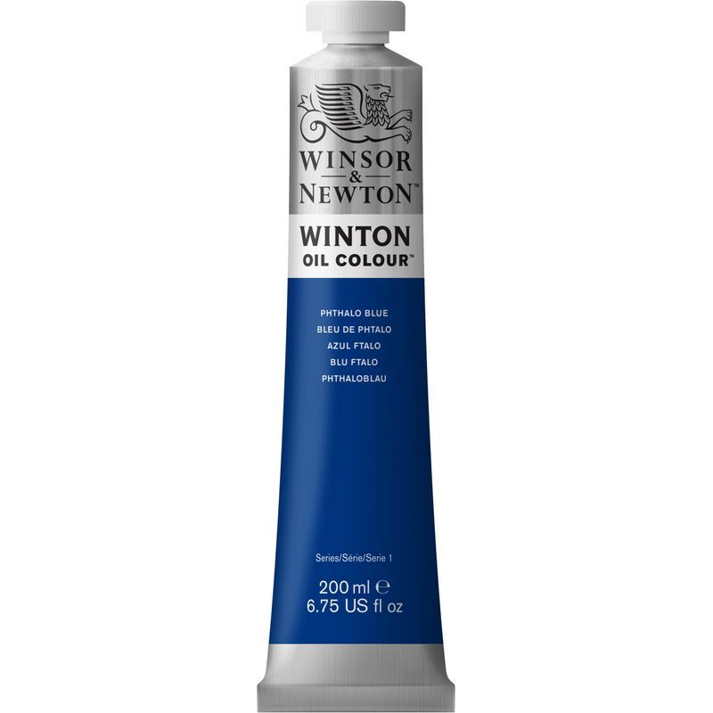 WN Winton 200ml 516 (30) Phthalo blue, 200ml öljyväri