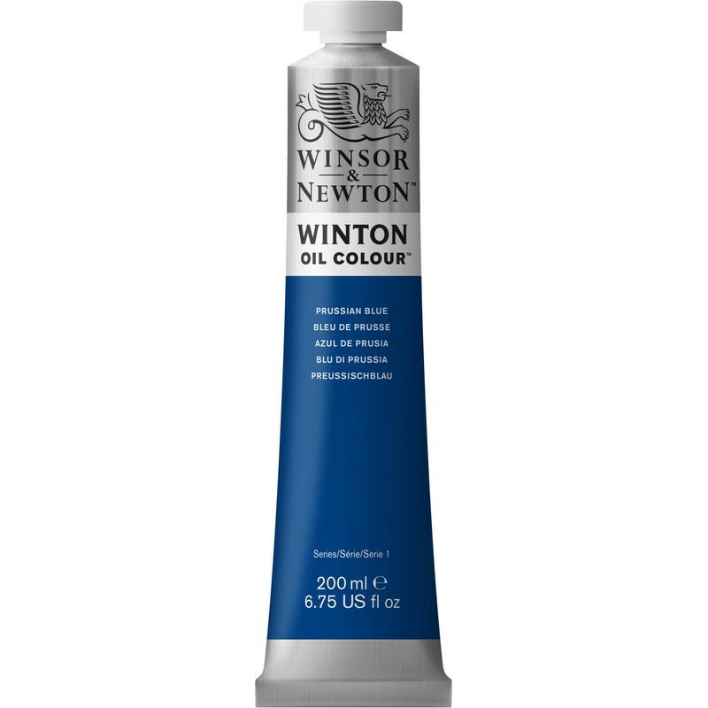 WN Winton 200ml 538 (33) Prussian blue, 200ml öljyväri