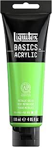 Liquitex Basics 118ml Metallic Green