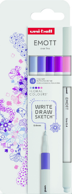 UNI EMOTT 5 lajitelma Floral