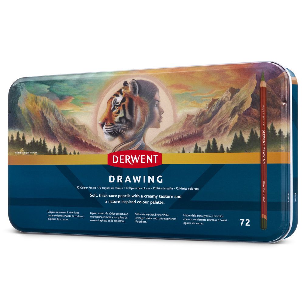 Derwent Drawing Tin 72