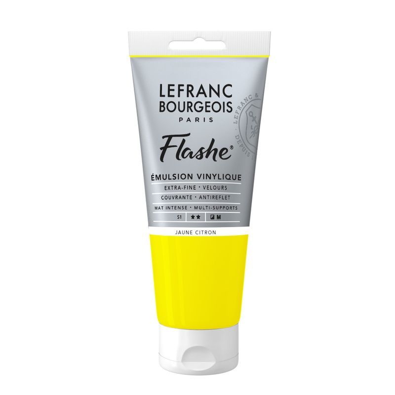 T LB Flashe Vinyl acrylic 80ml 476 Japanese Yellow, vinyyliväri