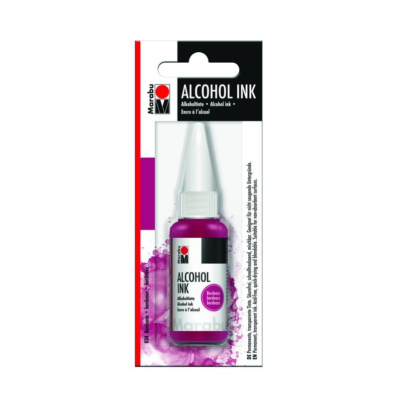 Marabu Alcohol ink 20 ml 034 bordeaux, burgundinpunainen