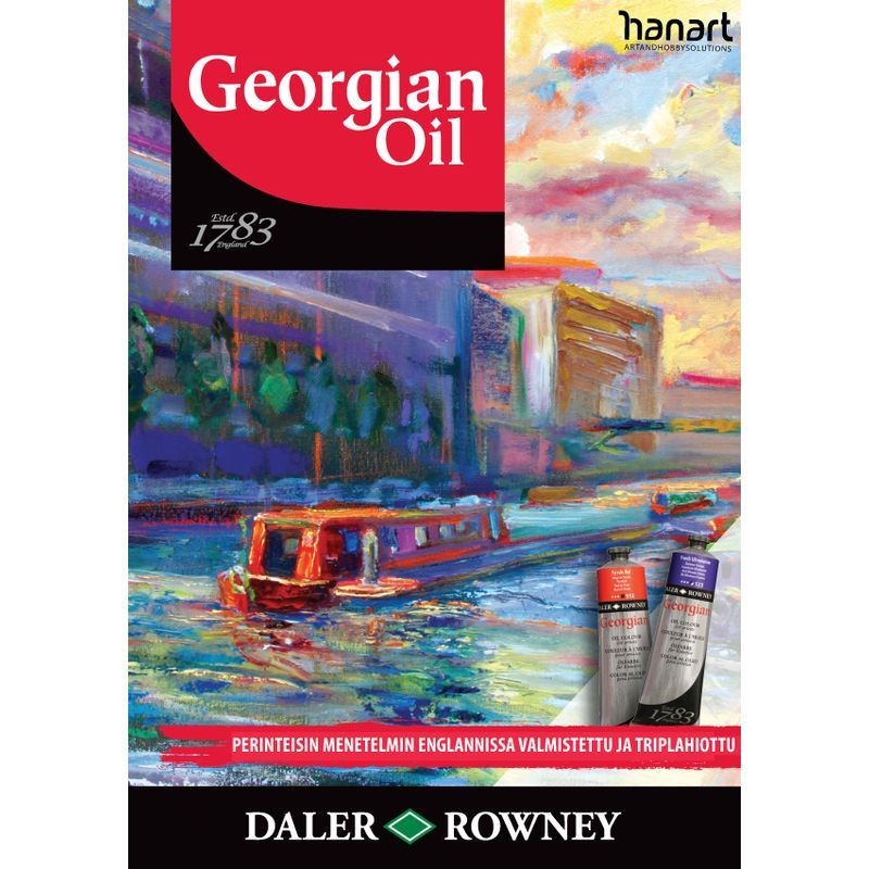 DR Georgian öljyväri 38ml 617 Cad yellow pale(hu