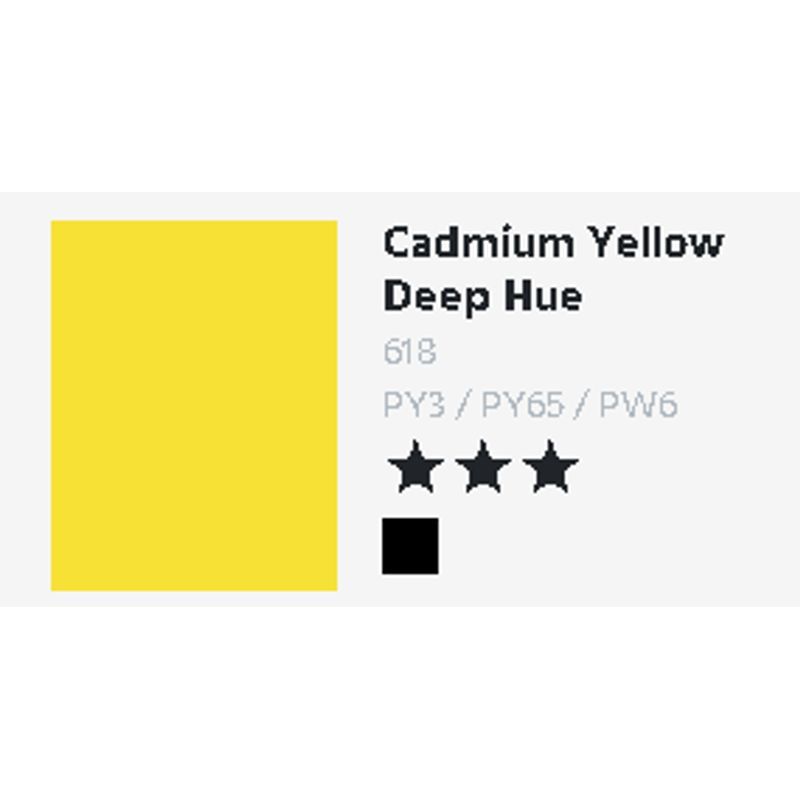 T DR Aquafine Gouache 618 15ml Cadm Yellow Deep Hu