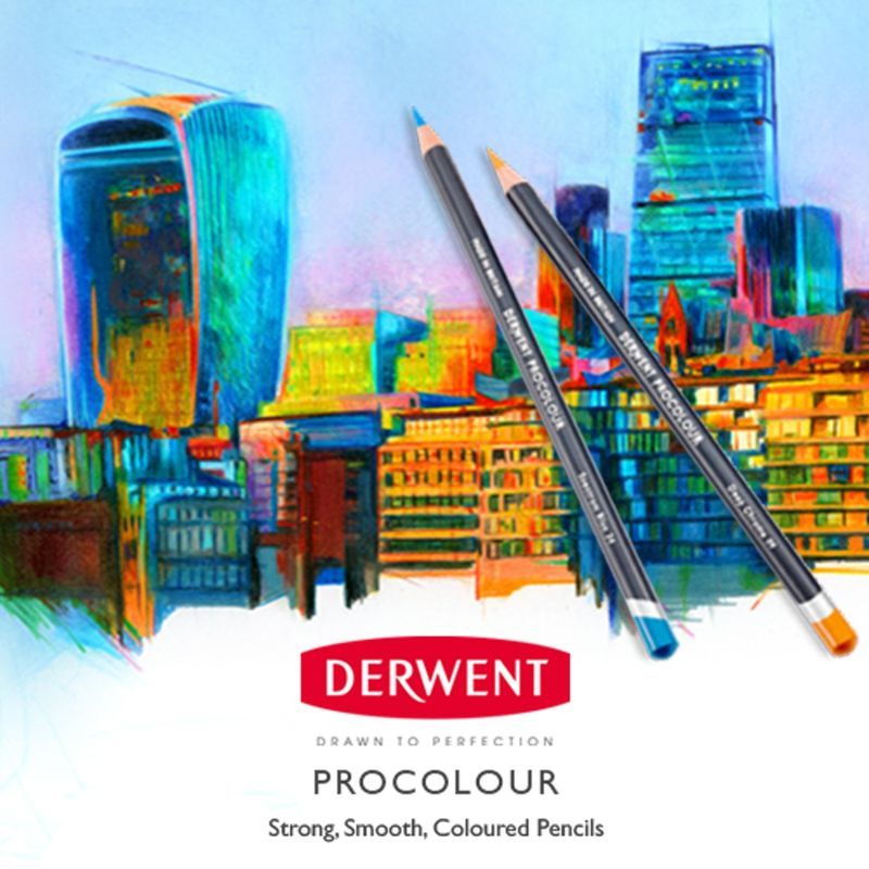 Derwent Procolour 24 värikynälajitelma
