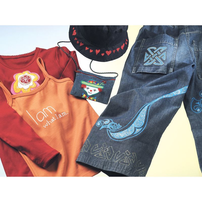 Marabu Tekstiiliväri PLUS 50ml 032 carmine red, vaaleille ja tummille kankaille