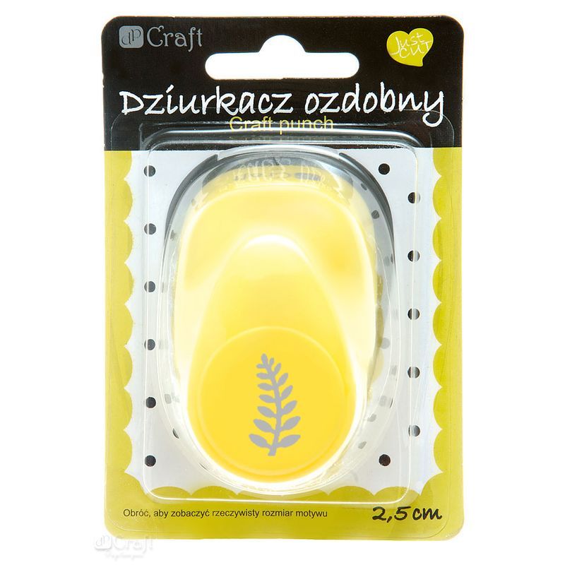 DPC Kuviolävistin saniainen 2,5cm, Lävistyskyky 220g