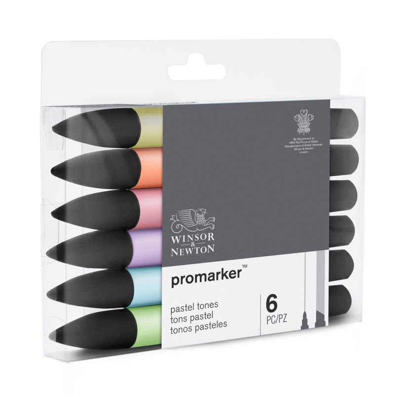 WN Promarker Pastel tones 6-lajitelma
