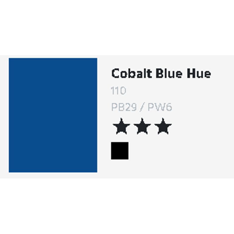 T DR Aquafine Gouache 110 15ml Cobalt Blue Hue
