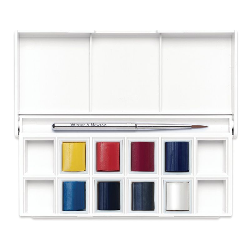 WN Cotman Pocket Skyscape 8 x 1/2 nappia, akvarellilajitelma
