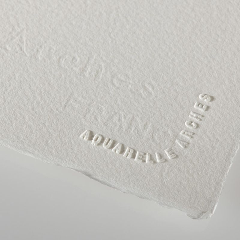Arches 300g A3 29,7x42cm (12L1) karkea, 100% lumppu akvarellilehtiö