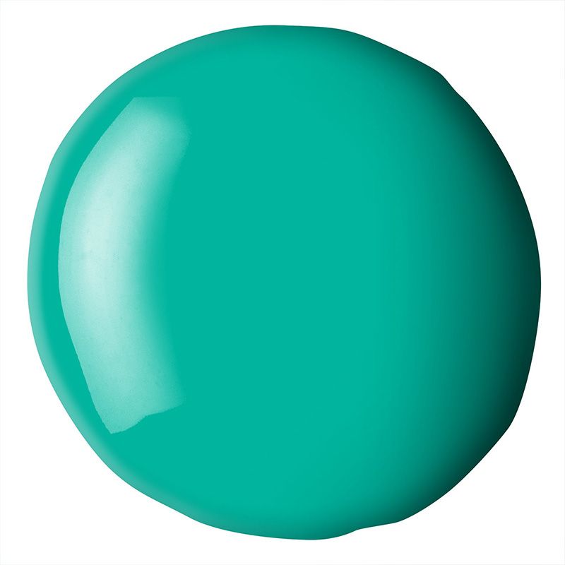 T LQX Basics Fluid 250ml 660 Bright Aqua Green, juokseva akryyliväri