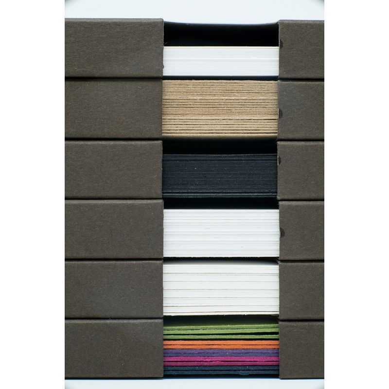 SMLT Haikukortit akvarelli 147x106mm(24)300g,Ivory, Pyöristetyt kulmat, 100% lumppua