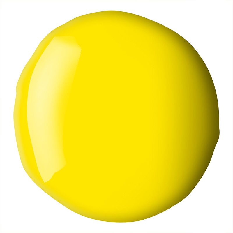 LQX Basics Fluid 118ml 410 Primary Yellow, juokseva akryyliväri