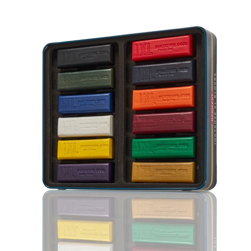 Derwent Inktense XL Blocks Tin (12)