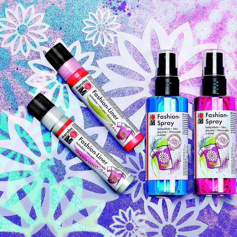 Marabu FashionSpray 100ml 073 musta, pumppuspray