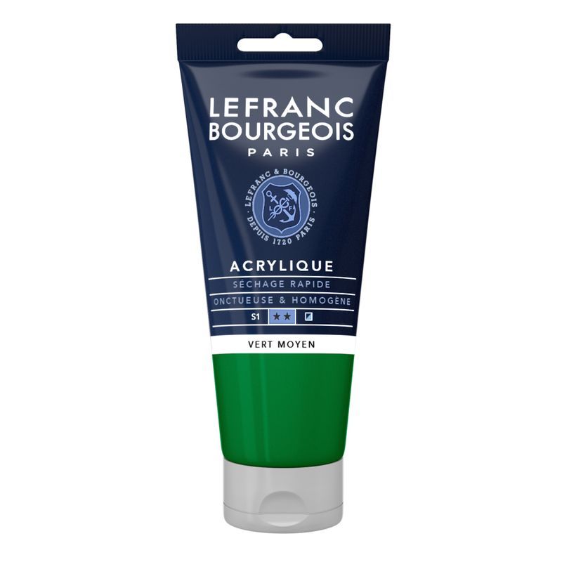 LB Fine Acrylic 80ml 529 Viridian, akryyliväri