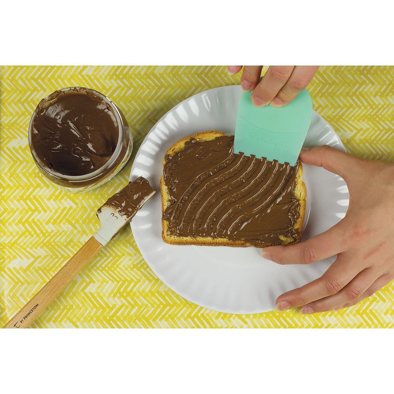 Princeton Contour kuviointikampa No 61 Minttu, nylonia