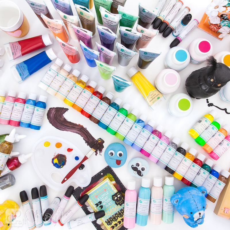 PA. DPC Akryyliväri 60ml Oljenkeltainen 003, Lemon Custard TL20112023