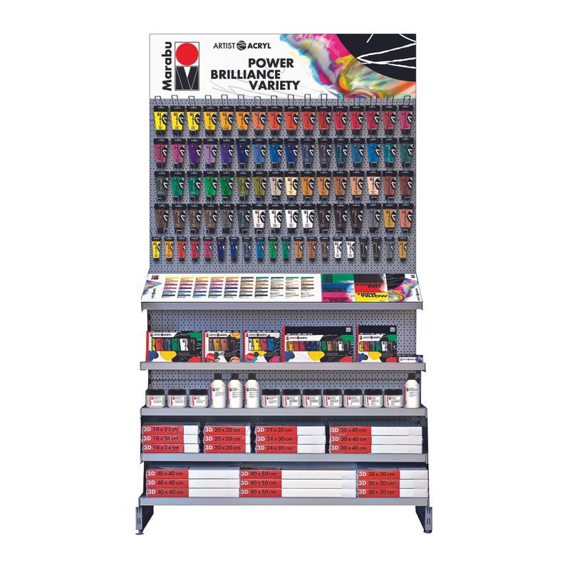 Marabu Artist Acryl 500ml, 970 titanium white, 0
