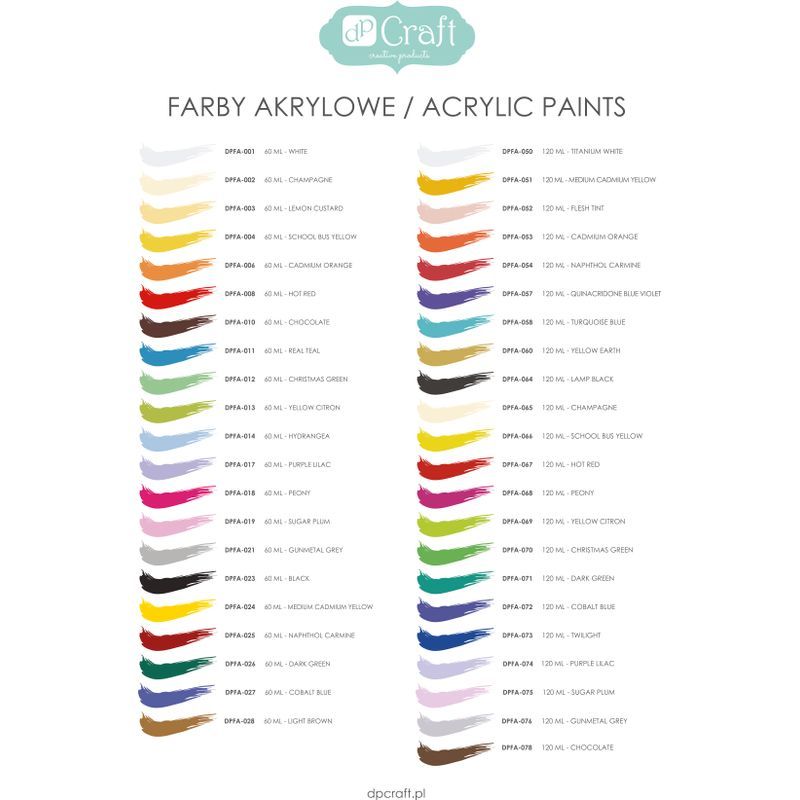 DPC Akryyliväri 60ml Tummanvihreä 026, Dark Green