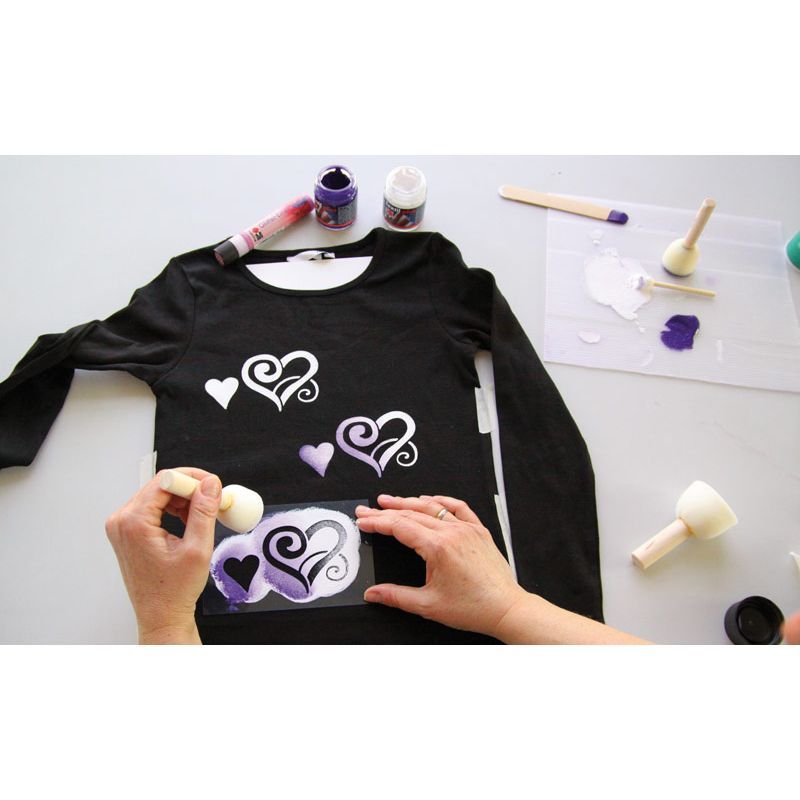 Marabu Tekstiiliväri PLUS 50ml 046 medium brown, vaaleille ja tummille kankaille