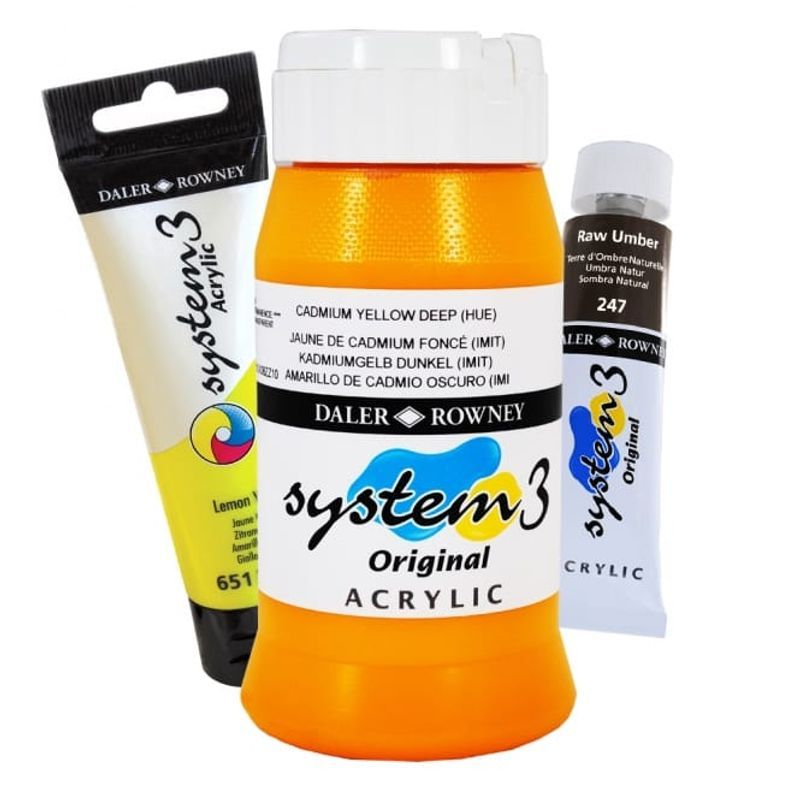 DR System 3 acrylic 150ml 036 Mars black
