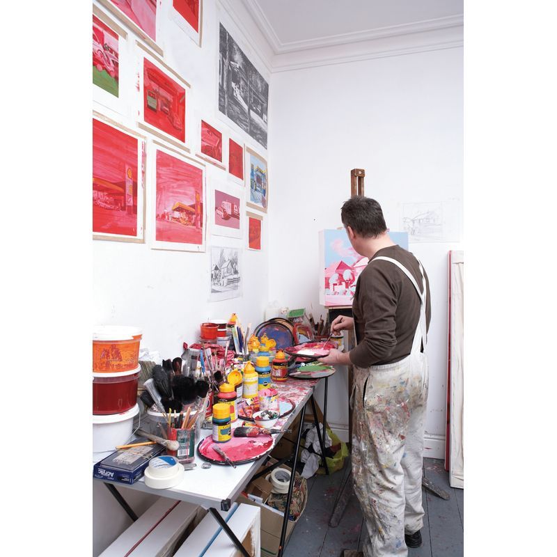 WN Galeria 500ml 599 Sap green (1), 500ml akryyliväri