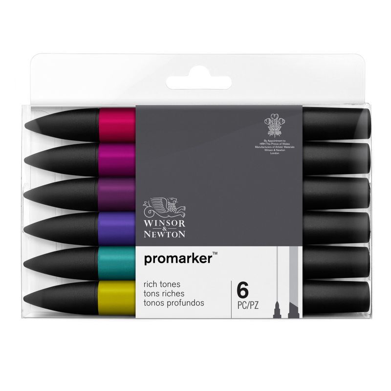 WN Promarker Rich tones 6-lajitelma