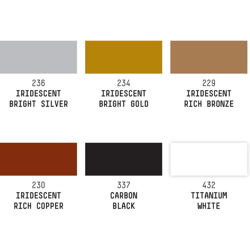 Liquitex Acrylic Ink Set 6x30ml Metallic, Akryylimustesetti