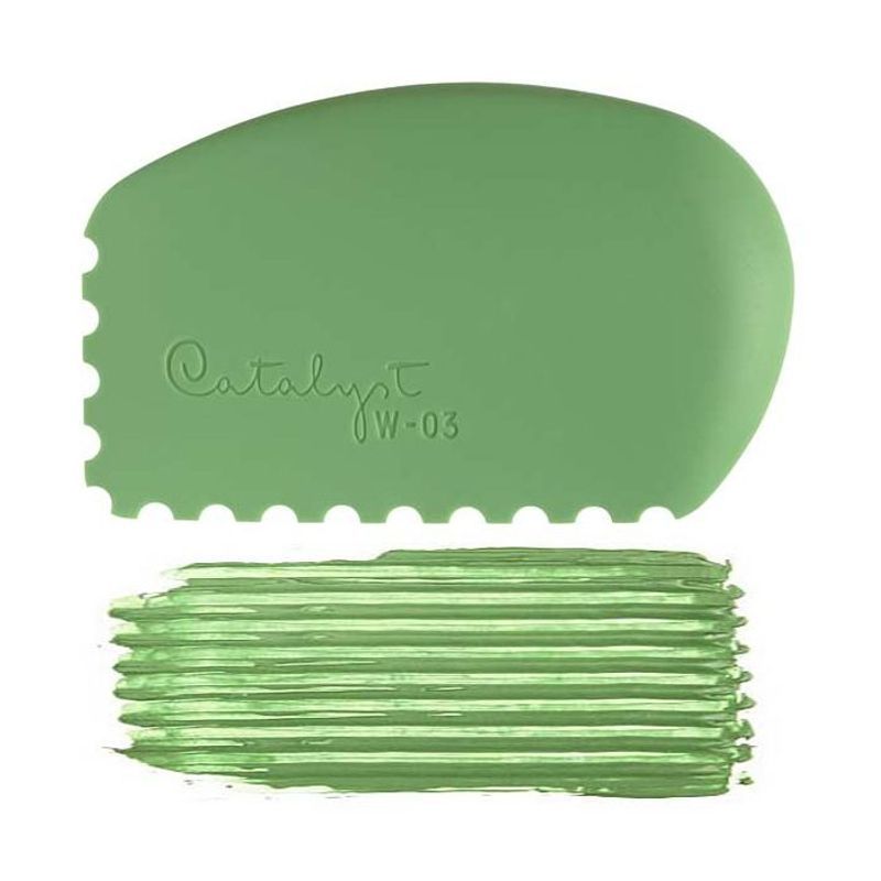 Princeton Blade silikonisivellin No 1 15mm Harmaa, pitkävartinen