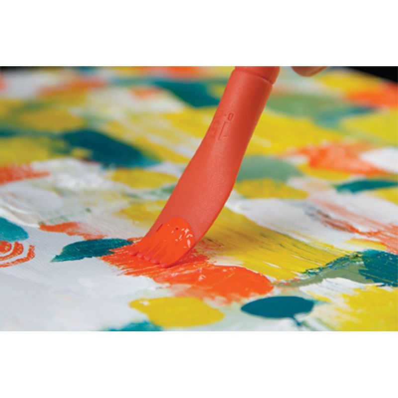 Princeton Blade silikonisivellin No 1 15mm Harmaa, pitkävartinen