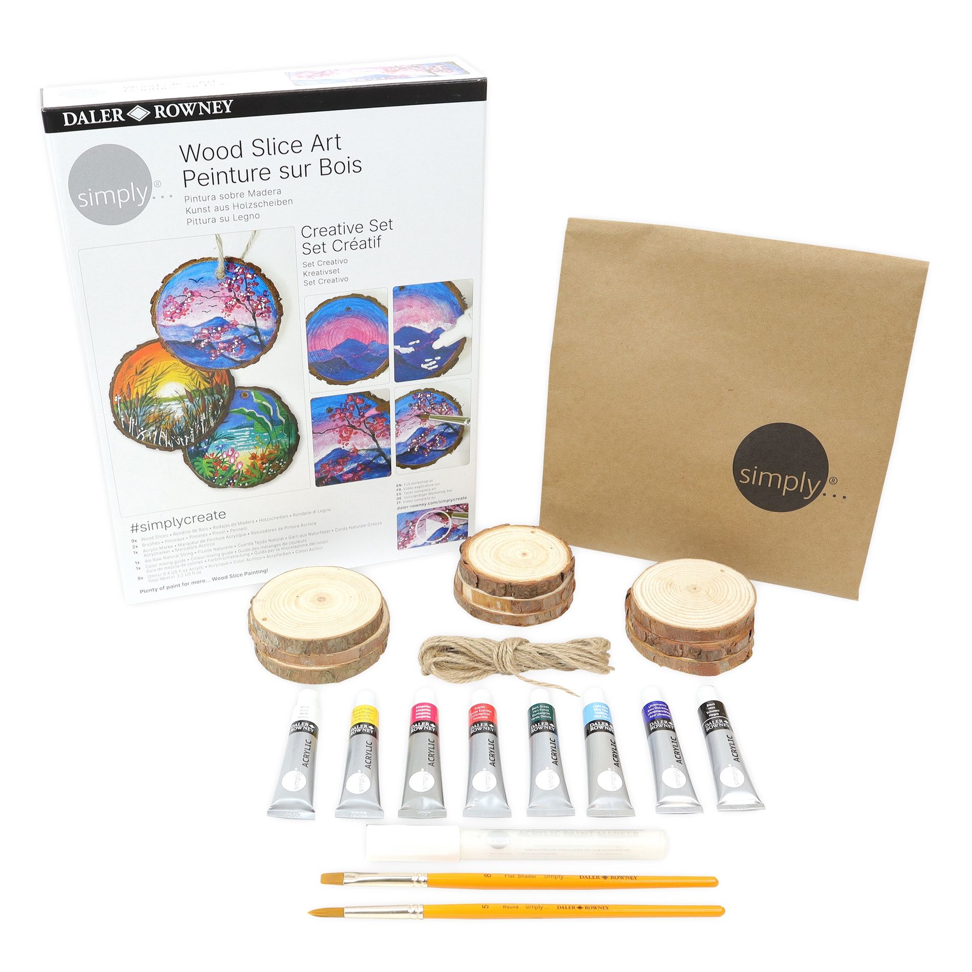 DR Simply Creative Puunmaalaussetti