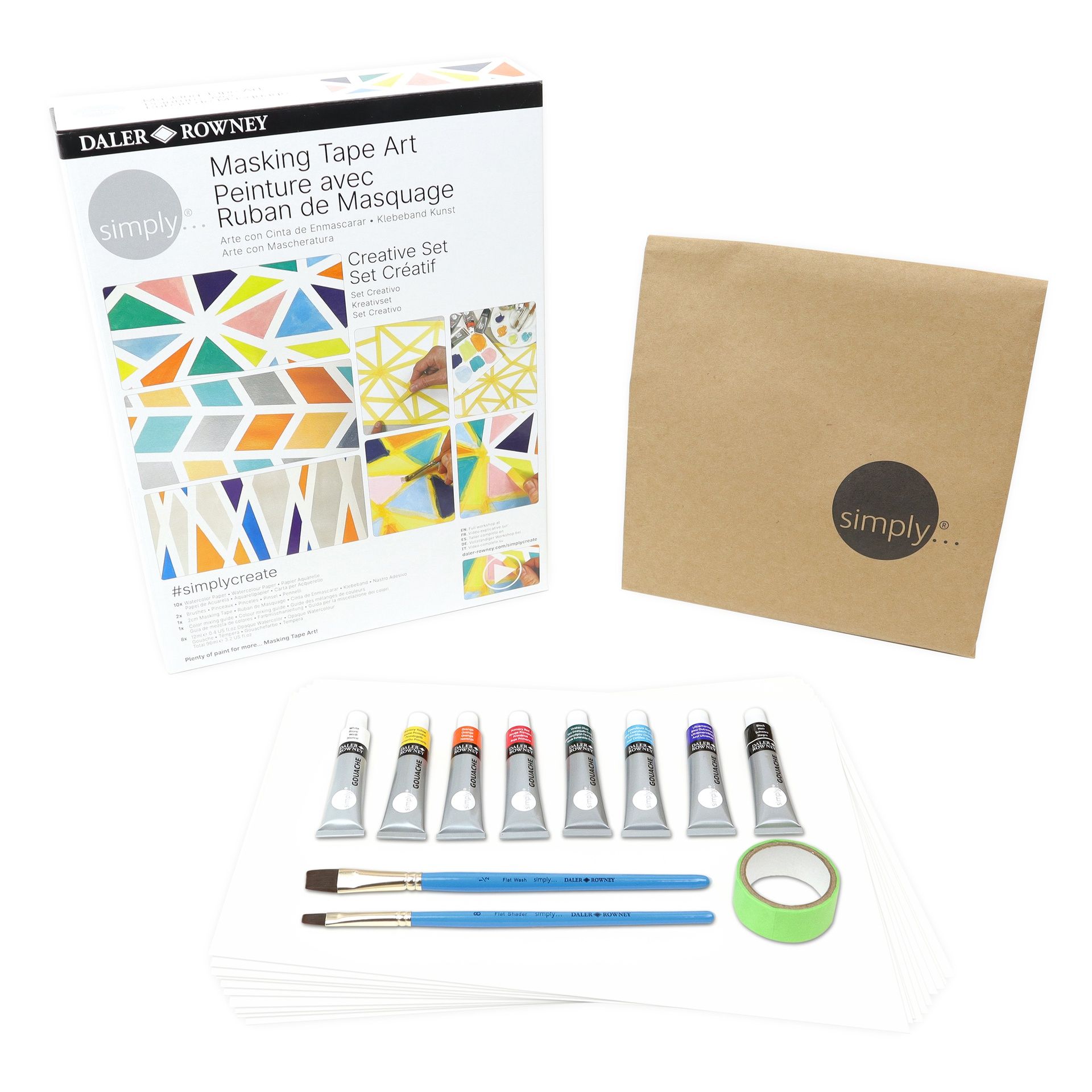 DR Simply Creative Teippimaalaussetti