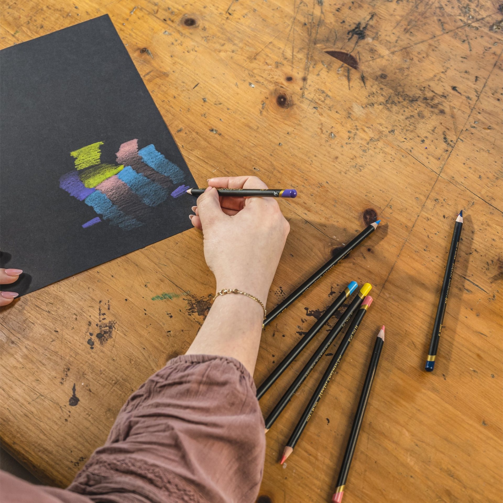 Derwent Chromaflow 150 kynälajitelma