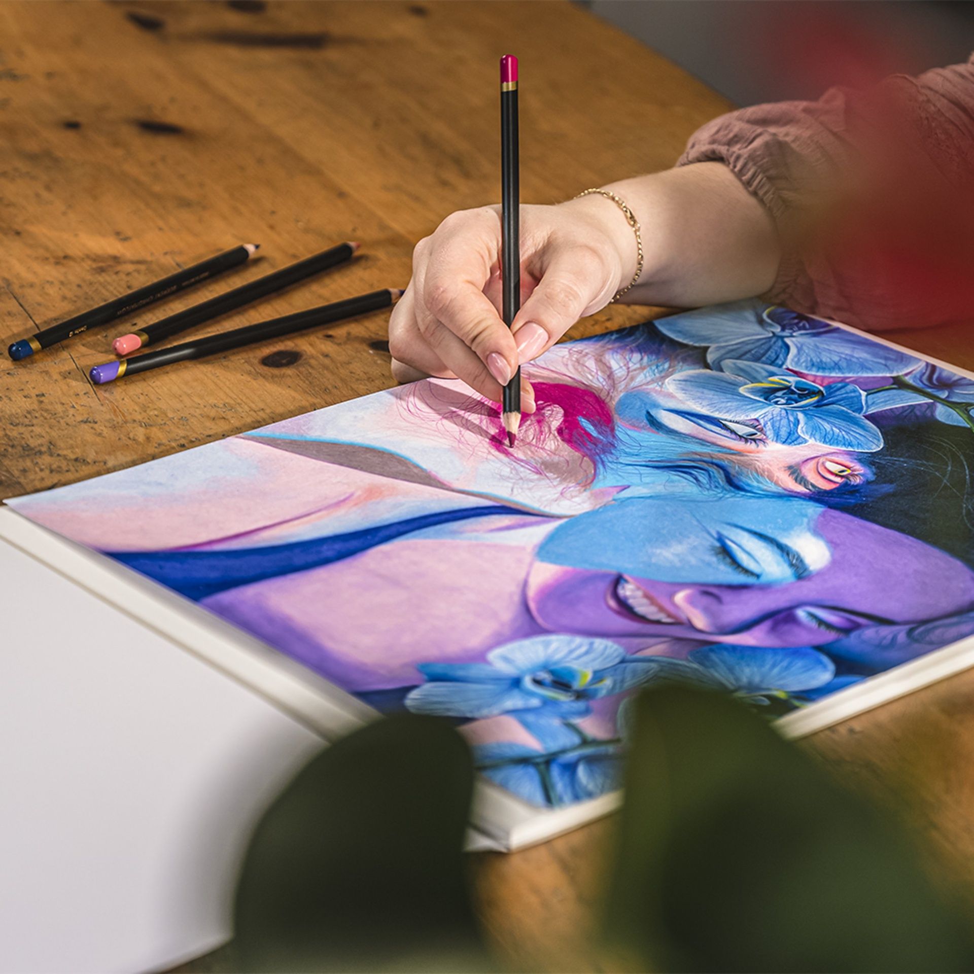 Derwent Chromaflow 150 kynälajitelma