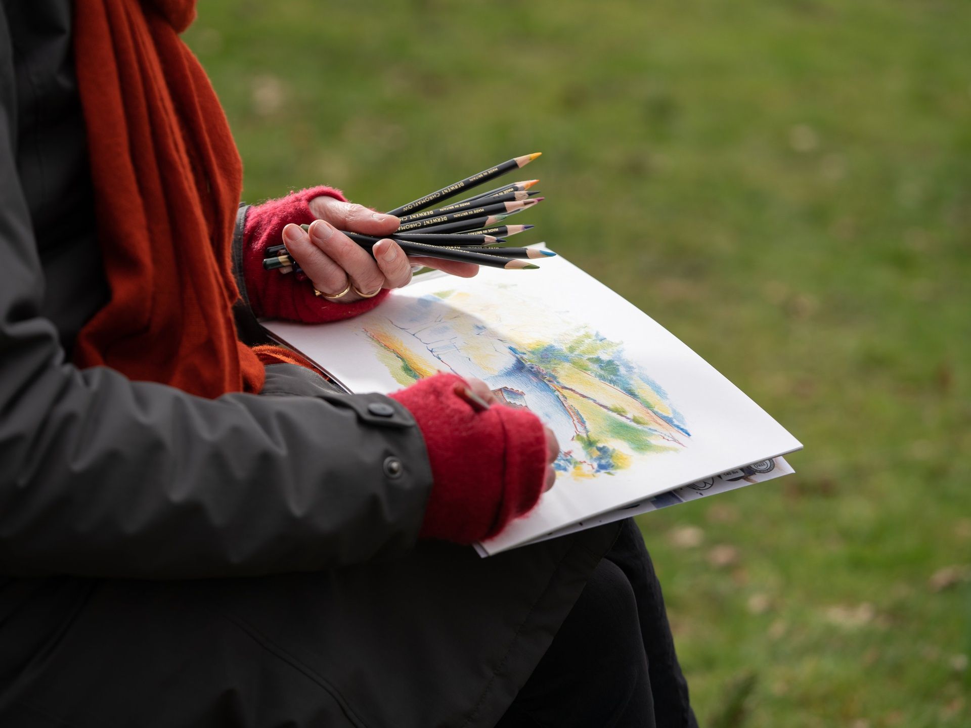 Derwent Chromaflow 150 kynälajitelma