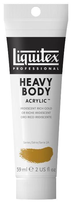 Liquitex Heavy Body 59ml 235 Ides rich gold (2) 2, akryyliväri, metallihohto