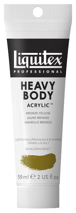 Liquitex Heavy Body 59ml 539 Bronze yellow (1), akryyliväri