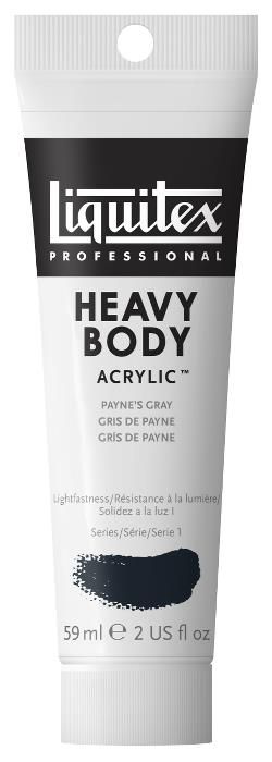 Liquitex Heavy Body 59ml 310 Paynes gray (1), akryyliväri