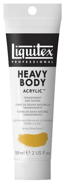 Liquitex Heavy Body 59ml 332 Transp raw sienna (3), akryyliväri