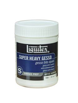 Liquitex Gesso 237ml Super Heavy, Surface prep (pohjustus)