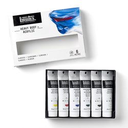 Liquitex Heavy Body Acrylic Set 6x59ml Classic col, akryylilajitelma