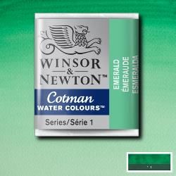 WN Cotman 1/2 (1,7ml) 235 Emerald, akvarellivärinappi
