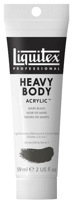 Liquitex Heavy Body 59ml 276 Mars black (1), akryyliväri