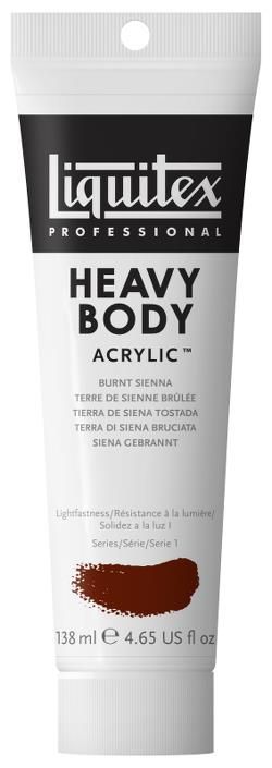 Liquitex Heavy Body 138ml 127 Burnt Sienna, akryyliväri